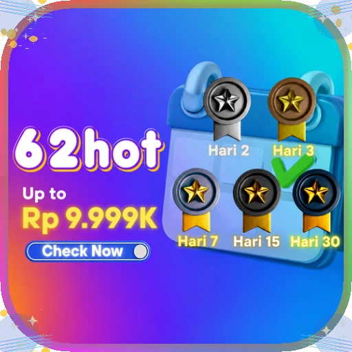 Aplikasi 62hot Terpercaya untuk Android APK Resmi — ikon aplikasi